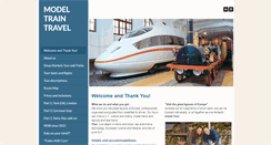 Desktop Screenshot of modeltraintravel.com